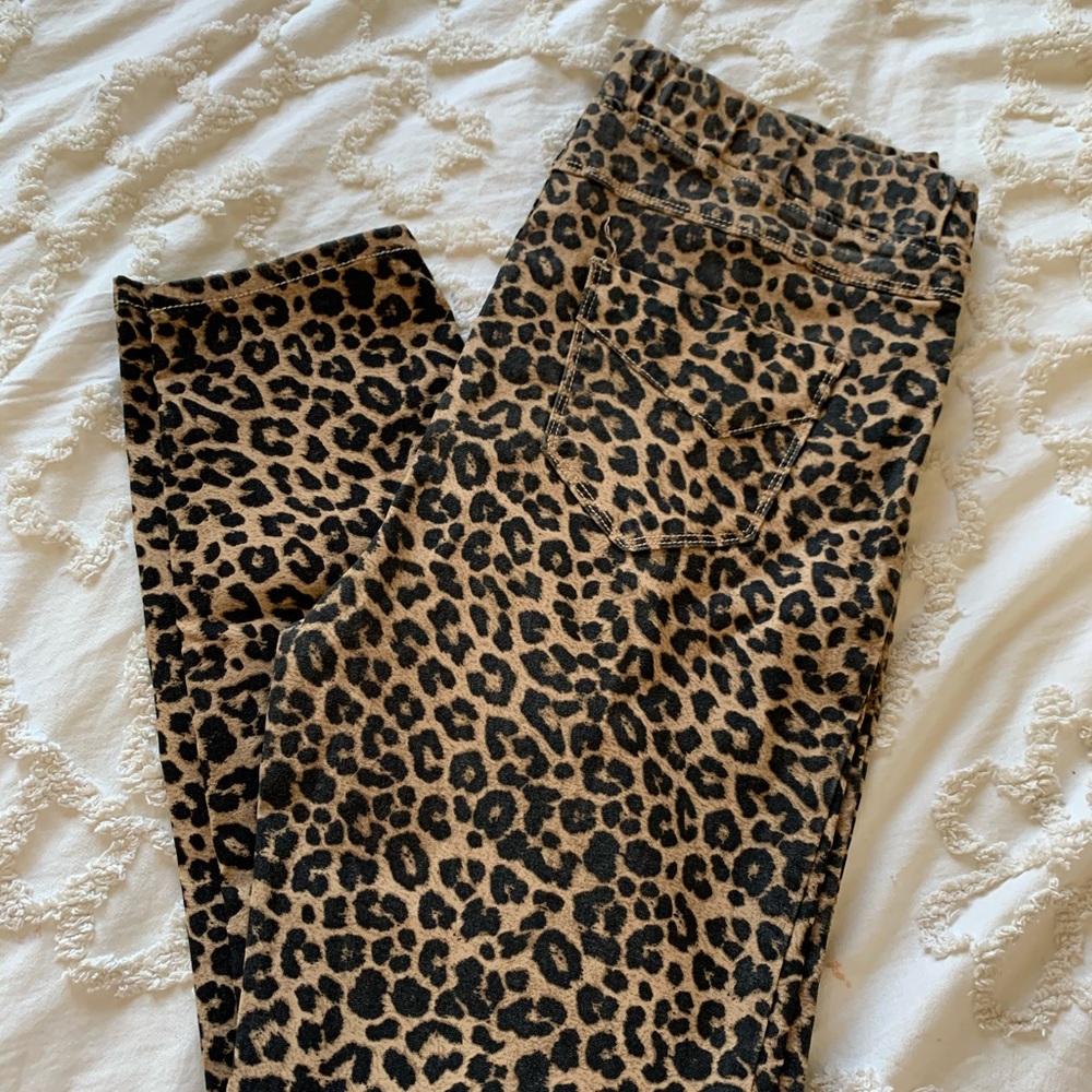 Leopard Print Jeggings